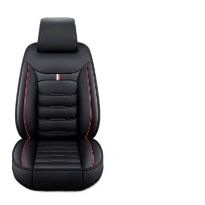 housse de siege voiture™ noir et rouge