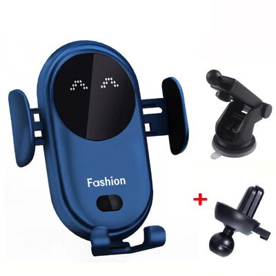 support telephonevoiture bleu option