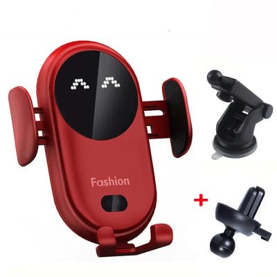 support telephone voiture rouge option